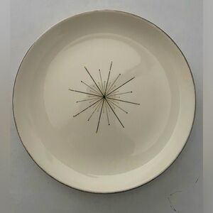 Modern star dessert plate. Mid century modern.